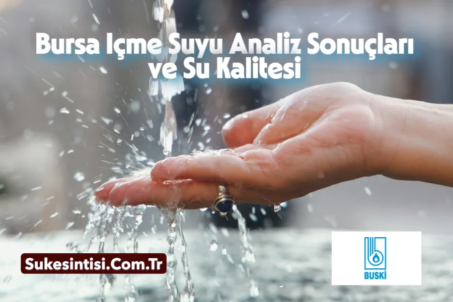 Bursa İçme Suyu Analiz Sonuçları ve Su Kalitesi