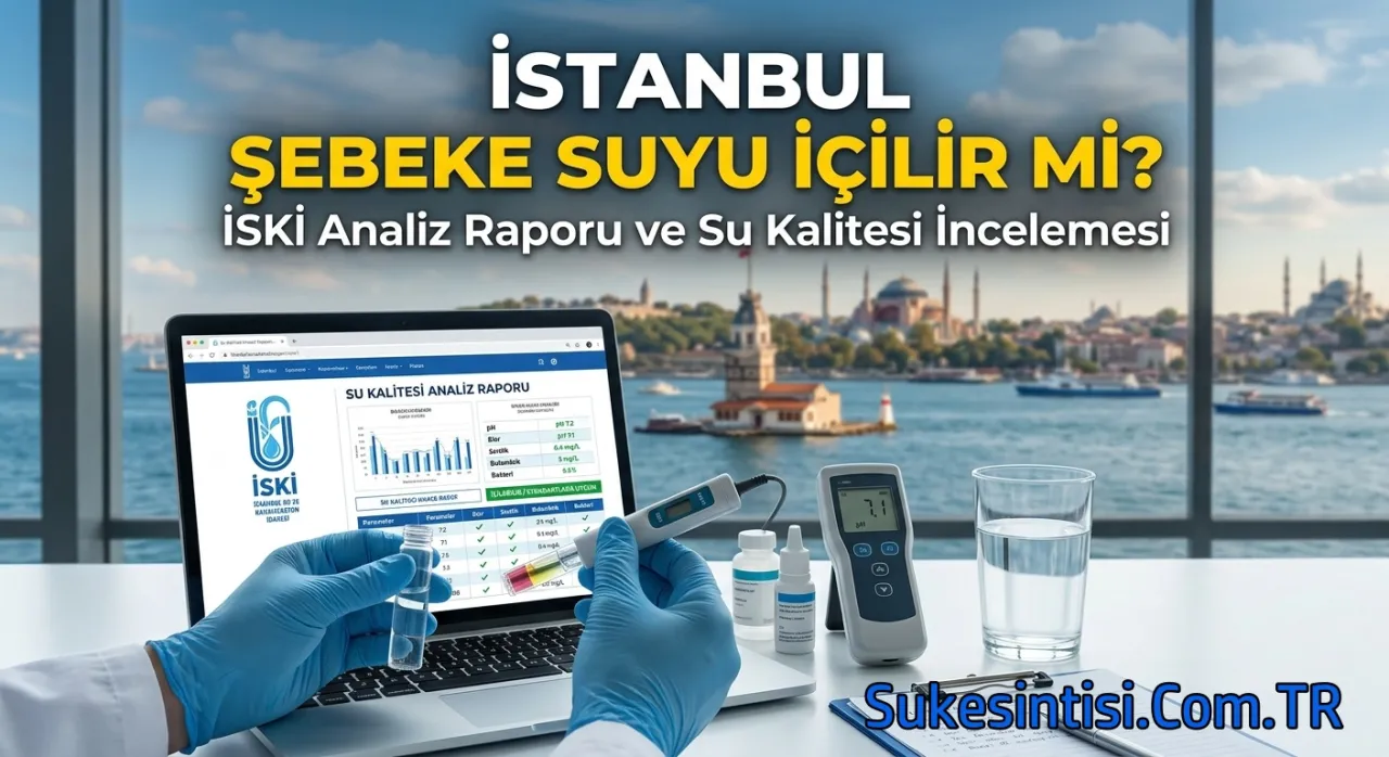 İstanbul Şebeke Suyu İçilir mi? İSKİ Analiz Raporu ve Su Kalitesi İncelemesi