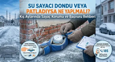 Su Sayacı Dondu veya Patladıysa Ne Yapılmalı? Kış Aylarında Sayaç Koruma ve Başvuru Rehberi